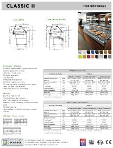 Download Classic II Hot Spec Sheets