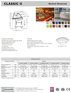 Download Classic II Neutral Spec Sheets