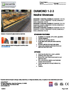 Download Diamond 1-2-3 Neutral Spec Sheets