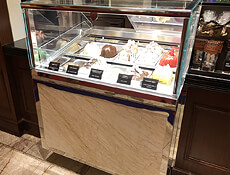 Diamond 2: gelato, stainless steel front