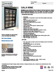 Download Gala Wine Spec Sheets