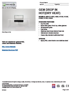 Download Gem Drop In Hot Spec Sheets