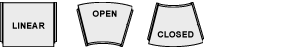 Linear - Open - Closed Case Shapes