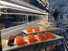 Sushi interior